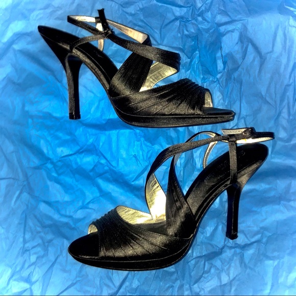 Joan & David Shoes - Gatsby Joan & David Circa Cord Accent Strappy Stilettos 4.25 inch